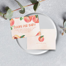 Söt Little Peach Bokar för Baby Tilläggskort