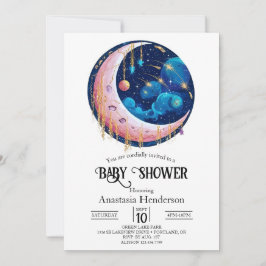 Söt Little Stars Baby Shower Inbjudningar