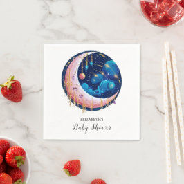 Söt Little Stars Baby Shower Pappersservett