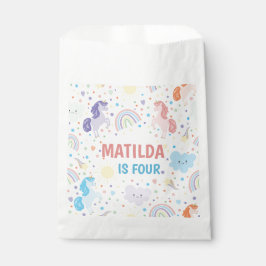 Söt Little Unicorns Party Favor Bags