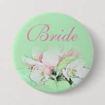 Söt ljus rosa äppelblombrid, trimma