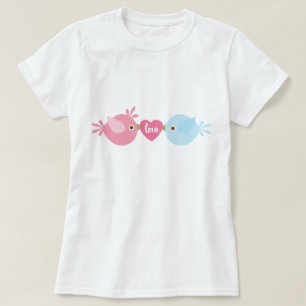Söt love birds tee