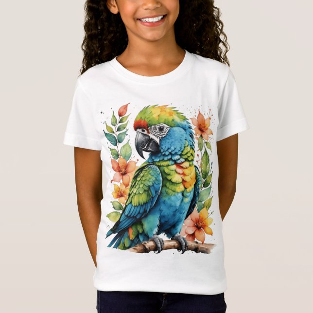 Söt lunnefågel t shirt (Framsida)