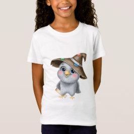 Söt lycklig vis uggla t shirt