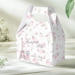 Söt Macaron Bonjour Bebe Paris Bebisens första fes Presentaskar