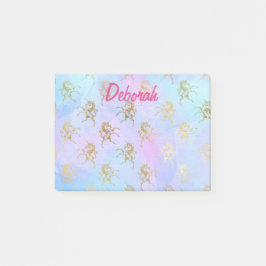 Söt Magic Unicorns Post-it Block