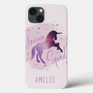 Söt magisk lila Unicorn