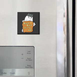 Söt Magnet Knock Knock Det Är Mitt Meddelande!