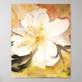 Söt Magnolia Premium Canvas Gloss-Poster (8x10) Poster