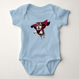 Söt Malamute-superhjälte T Shirt