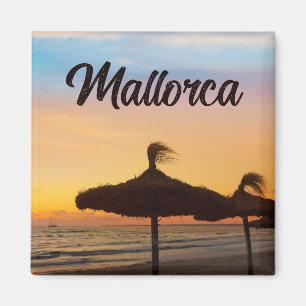 Söt Mallorca Sunset Magnet