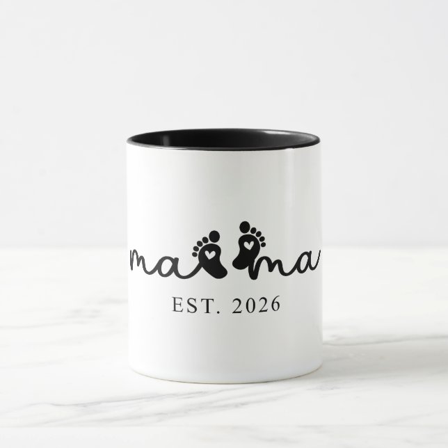 Söt Mama Est 2026 Mugg (Center)
