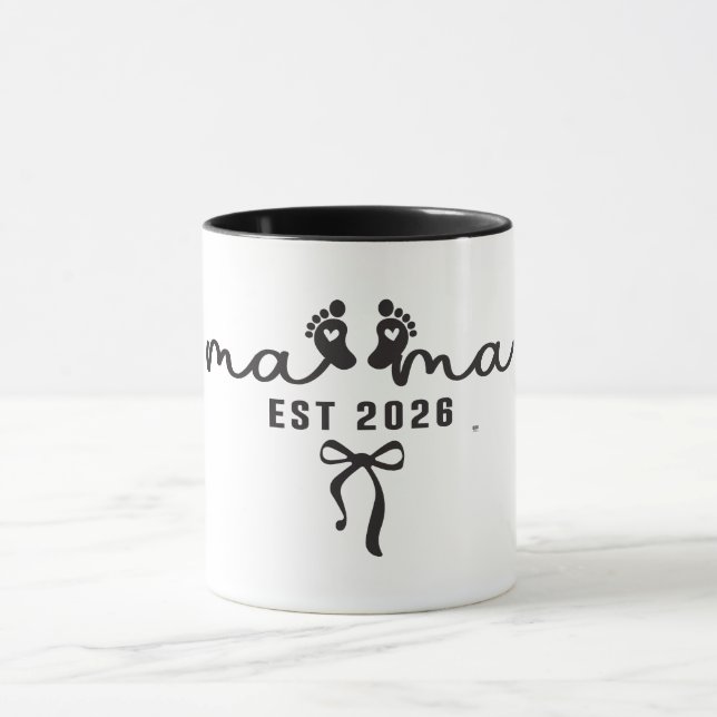 Söt Mama Est 2026 Mugg (Center)