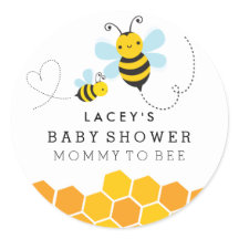 Söt Mamma Att Vara Bebis Babyshower-dekal