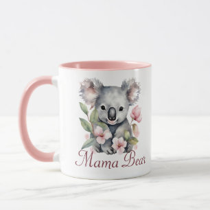 Söt Mamma Björn Mugg