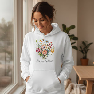 Söt Mamma Gås Est Mjuk Feminim Stil T Shirt