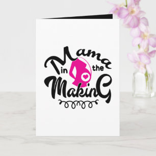 Söt mamma gör tilläggsmeddelande meddelande