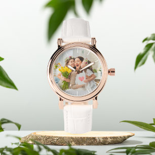 Söt mamma Lägg till ditt foto eWatch Klocka