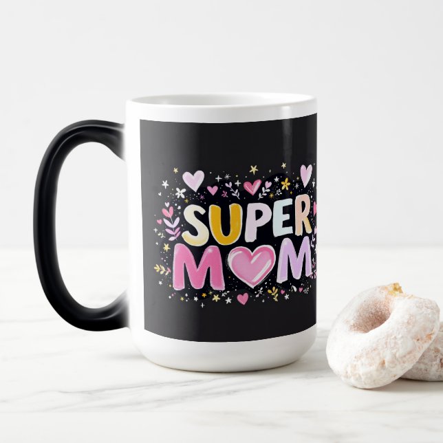 Söt mamma magisk mugg (Med munk)