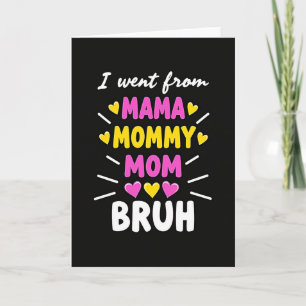 Söt Mamma Mors Dag-kort Kort