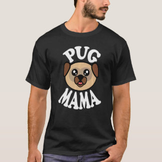 Söt Mamma Pug T Shirt