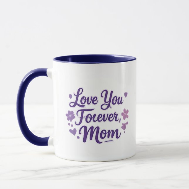 Söt mamma solsken kaffemugg för present (Vänster)