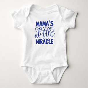 Söt mammas lilla mirakel typografi t shirt