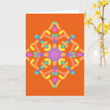 Söt Mandala Blank Card