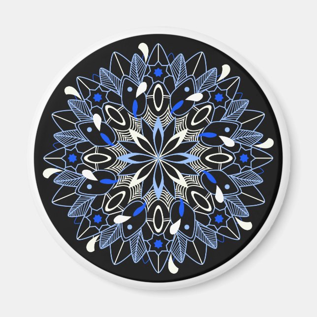 Söt Mandala magnet (Framsidan)