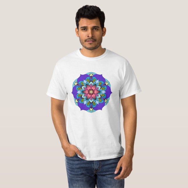 Söt Mandala Shirt Gift för alla T (Hel framsida)