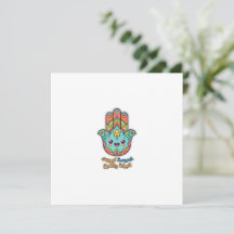 Söt marockansk Kawaii Hamsa Hamsa Hand-dekal