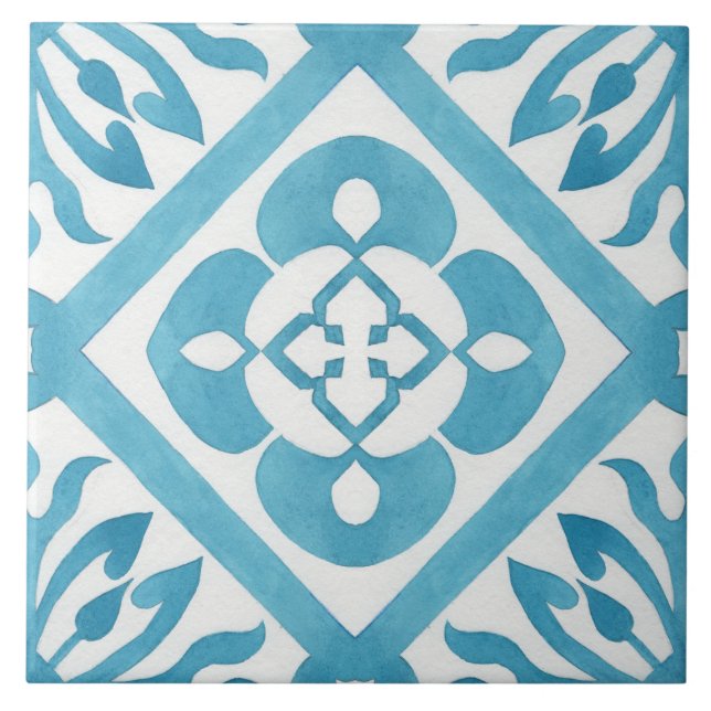 Söt marockansk tippad keramiskt plattor för dekora kakelplatta (Framsidan)