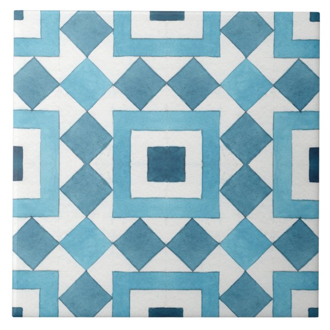 Söt marockansk tippad keramiskt plattor för dekora kakelplatta (Framsidan)