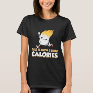 Söt Marshmallow S'mores Kläder Hur Jag Bränner Kal T Shirt