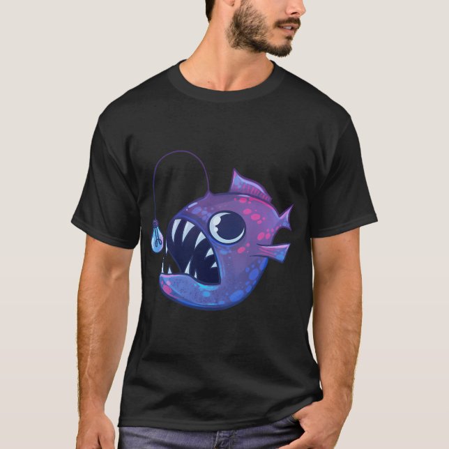 Söt marulk (lila) t shirt (Framsida)