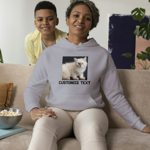 Söt maskerad katt på grå anpassad citat husdjur fo t shirt
