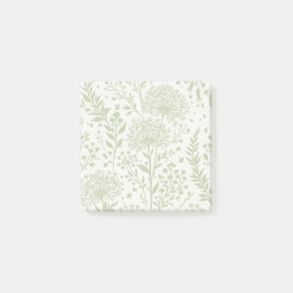 Söt Maskros Mjuk Oliv - Neutral Post-it Block