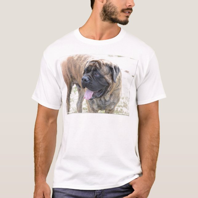 Söt Mastiff Tee (Framsida)