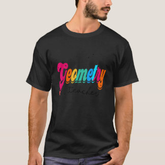 Söt mattecoach lärare Matematisk geometri lärare T Shirt