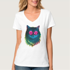 söt med katt t shirt