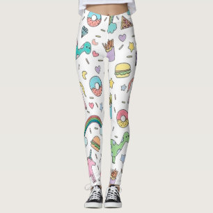 Söt med Sprinkler överst Leggings