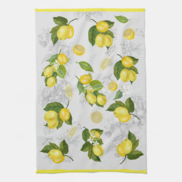 Söt mediteranean Lemon Kitchen Towel Kökshandduk