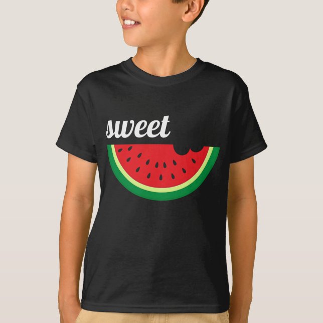 Söt Melon Seeds Fruit Vitamins Fruit T Shirt (Framsida)
