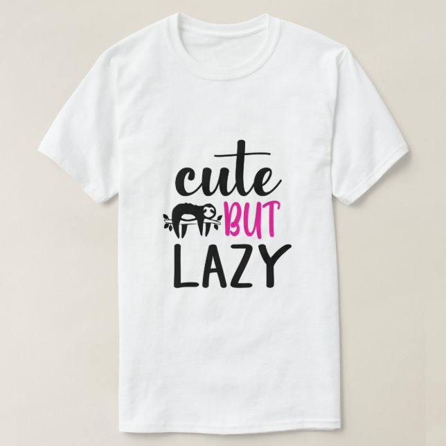 Söt men koncept konstnärlig design t shirt (Design framsida)