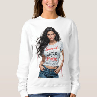 Söt men Psycho Girl T Shirt