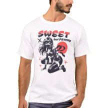 Söt men psykopat anime ninja flicka