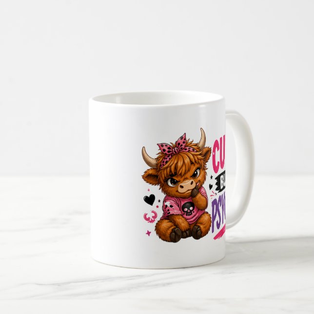 Söt men psykopat kaffemugg (Framsida höger)