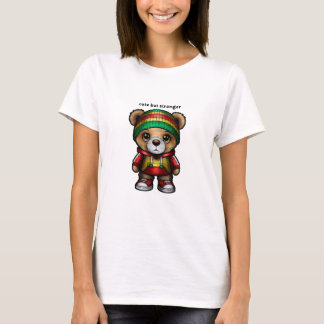 söt men starkare björn t shirt