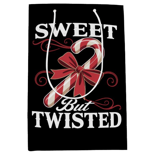 Söt, men twisted Candy cane-Helgdag (Framsidan)