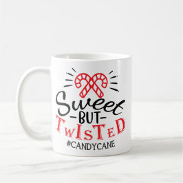 Söt men Twisted Candy Cane Jul Kaffemugg